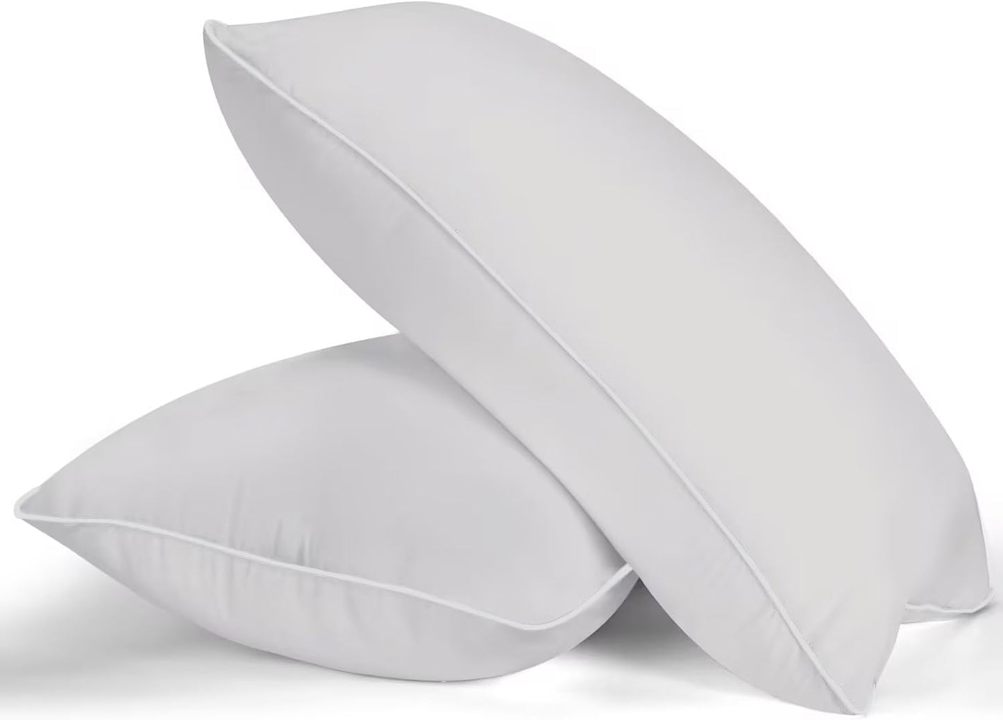 MZOIMZO Bed Pillows for Sleeping- King Size, Set of 2, Cooling Hotel Quality with Premium Soft Down Alternative Fill for Back, Stomach or Side Sleepers