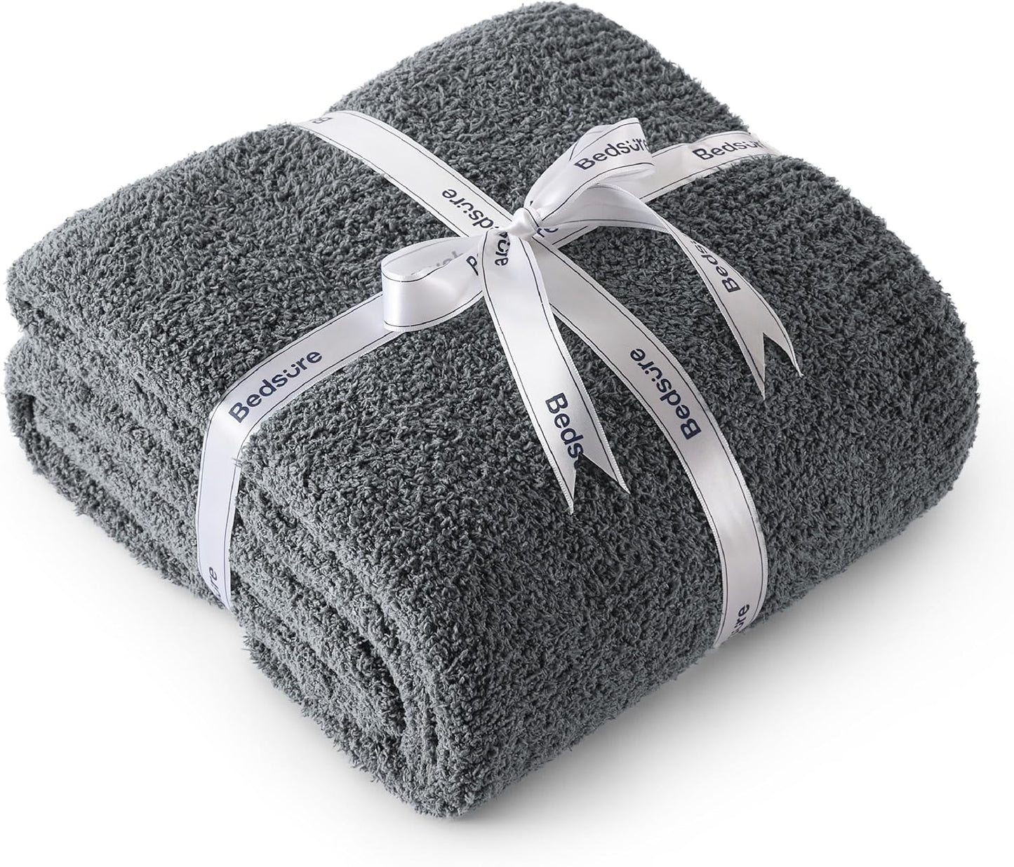 Bedsure Checkered Throw Blanket for Couch - Super Soft, Cozy & Warm Knit Blanket, Breathable, Lightweight & Fluffy for Bed & Sofa, Checkered Beige, 50x60 Inches