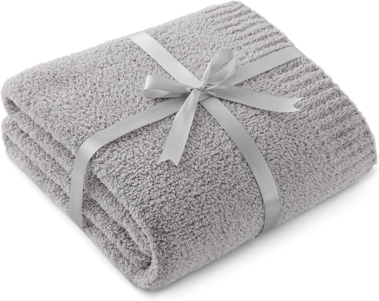 Bedsure Checkered Throw Blanket for Couch - Super Soft, Cozy & Warm Knit Blanket, Breathable, Lightweight & Fluffy for Bed & Sofa, Checkered Beige, 50x60 Inches